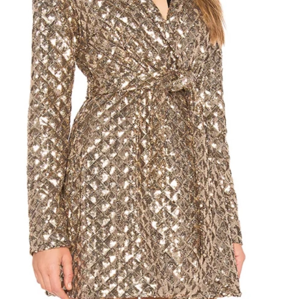 Superdown Brooke Sequin Jacket